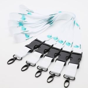 Cordón para el Cuello Personalizado con Impresión por Sublimación y Hebilla de Seguridad Desprendible, Cordones Personalizados para Personal de Agencias de Viajes y Grupos Turísticos - Product Image 1