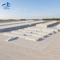 Estructura de Acero Prefabricada para Almacenes de Varios Pisos, Diseño Industrial de Marco de Portal, Venta al Por Mayor OEM