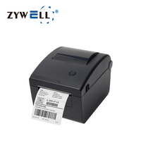 Imprimante d'étiquettes thermiques sans encre ZYWELL de haute qualité, 3 pouces, impression d'autocollants à code-barres, USB Bluetooth, 80 mm