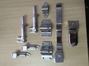 Serrure de <span class=keywords><strong>barre</strong></span> de <span class=keywords><strong>porte</strong></span> de camion de <span class=keywords><strong>remorque</strong></span> en acier inoxydable - Product Image 2
