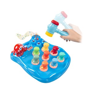 <span class=keywords><strong>Gioco</strong></span> Elettronico Interattivo per Bambini con Dinosauro, Squalo, Polpo e Martello, <span class=keywords><strong>Gioco</strong></span> STEM con Luci e Suoni per Interni - Product Image 2