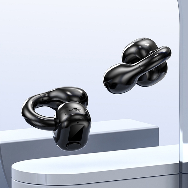 Direct Selling M10 IPX5 Waterproof On-Ear Wireless Earphones with Ear Clip