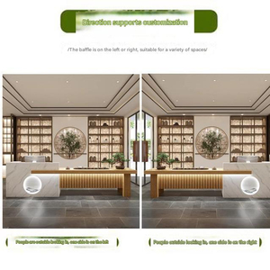 New Trung Quốc Phong Cách Sức Khỏe Retro Bàn Tiếp Tân Gỗ Rắn Nhà Hàng Trà Nhà Thu Ngân Cửa Hàng Thanh Toán Quầy Cho Doanh Nghiệp - Product Image 2