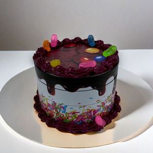 Creative Cake Herb Grinder Custom DIY Manual Dreamy Princess Cake Herb Grinder With 63mm 4 Parts - Product Image 4