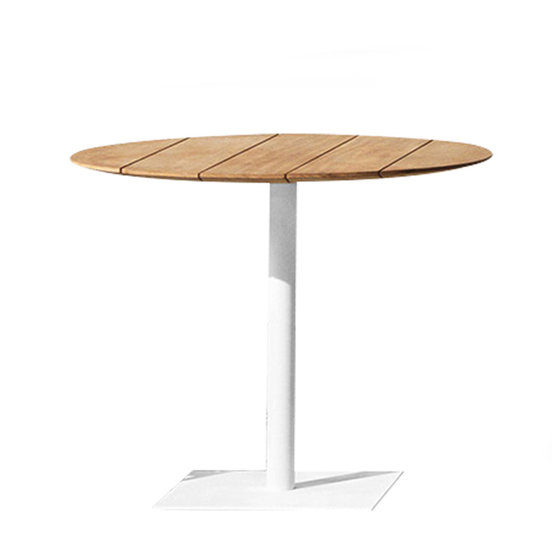 70 70 Mesa redonda de teca