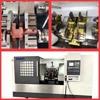 Fraiseuse CNC à trois axes XY810, idéale pour le traitement des pales de moteur, des petites pièces carrées, des arbres excentriques et autres.