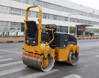 Compacteur à tambours tandem SANY de 4,5 tonnes avec moteur Kubota pour le compactage de l'asphalte