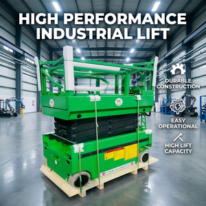Plataforma Elevadora Móvil Eléctrica Hidráulica Totalmente Automática de Diseño Exclusivo <span class=keywords><strong>para</strong></span> Comercio Exterior, Tipo Tijera - Product Image 1