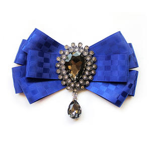 Pajarita de tela negra con pedrería duradera <span class=keywords><strong>para</strong></span> hombre, con correa ajustable, ideal <span class=keywords><strong>para</strong></span> camisas de <span class=keywords><strong>traje</strong></span>, regalo de graduación <span class=keywords><strong>y</strong></span> actuaciones en escenario. En stock. - Product Image 5