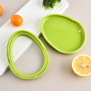 Film Transparent fruits légumes frais-garde bac à légumes ensemble avocat couverture oignon citron <span class=keywords><strong>réfrigérateur</strong></span> congélateur stockage conteneur boîte - Product Image 4