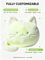 Série Ciel Étoilé : Ensemble Coussin Chat Lumineux avec Coussins Étoile, Lune et Nuage pour Augmenter la Valeur du Panier et la Marge de Profit