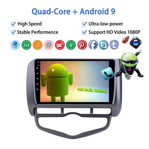 9 "Android Car Stereo đài phát thanh tự động 2 DIN GPS đa phương tiện Player đối với Honda Jazz thành phố 2002 2008 trái lái xe đầu đơn vị Cassette DVR - Product Image 4