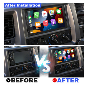 เครื่องเล่นมัลติมีเดียในรถยนต์ขนาด 7 นิ้ว แบบ 2Din สำหรับรถฮีโน่ รุ่น 338 ปี 2018 พร้อมระบบ <span class=keywords><strong>GPS</strong></span>, Wireless Carplay, Android Auto และเครื่องเล่น DVD - Product Image 2