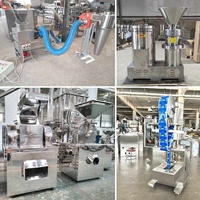 Machine de traitement des fèves de cacao pour la production de poudre de cacao en poudre, processus complet