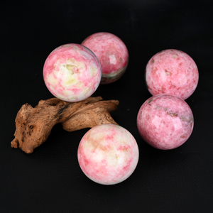 Wholesale Hand Polished Pink Zoisite Sphere <b>Crystal</b> Healing Stone Sphere <b>Ball</b> for Fengshui Decoration - Product Image 1