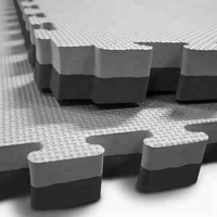 Matras Puzzle EVA Foam Mat 1M*1M 10 Potong Ubin Taekwondo Interlocking Gym GOCHA Fitness Center