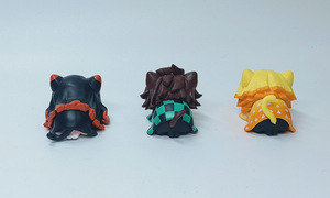 Lot de 6 figurines miniatures Demon Kimetsu de 6 cm, série Kamado <span class=keywords><strong>Nezuko</strong></span>, en PVC, figurines d'anime, jouets de jeu Gachapon, prix de jeu, jouets pour boîte surprise - Product Image 4