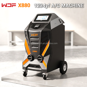 Última Versión WDF X880 Estación de Aire Acondicionado Totalmente Automática R1234YF, Máquina de Recuperación de AC con Base de Datos de Vehículos - Product Image 3