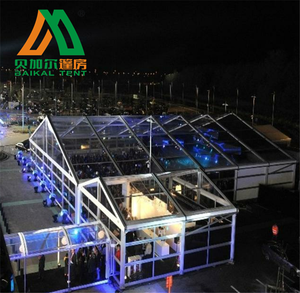 Carpa Transparente Grande de Aluminio Estilo Marroquí <span class=keywords><strong>para</strong></span> Bodas, Carpa Transparente <span class=keywords><strong>para</strong></span> Eventos en <span class=keywords><strong>Balcones</strong></span> - Product Image 4