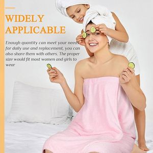 Vente en gros de bandeaux doux et absorbants d'eau multicolore enveloppement corporel à séchage rapide serviette de bain salon de beauté spa jupe de bain pour femmes - Product Image 4