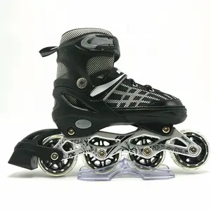 Cheap Wholesale Outdoor Sports Kids Roller Skates Adjustable Flashing Roller Skates