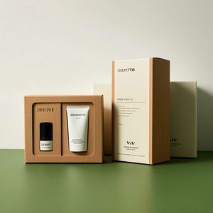 กล่องสบู่พับได้สีขาวขนาดเล็กแบบกำหนดเอง ทำจากวัสดุรีไซเคิล ผิวด้าน สำหรับสบู่ก้อน ธุรกิจน้ำหอม และบรรจุภัณฑ์ของขวัญ - Product Image 4