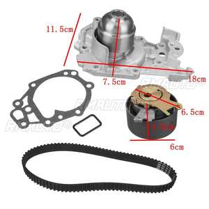 Kit de courroie de distribution avec pompe à eau pour NISSAN RENAULT Twingo Thalia I Kangoo CLIO II III IV 1.2 16v GATES KP25577XS Accessoires de voiture - Product Image 5