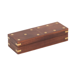 Scatola per gioco da tavolo Domino, custodia in legno decorativa per riunioni di famiglia, feste, tavolino da caffè, soggiorno - Product Image 3