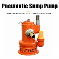Pompe submersible pneumatique OEM à haute pression et fonctionnement silencieux, en acier inoxydable, installation facile pour le traitement des eaux usées