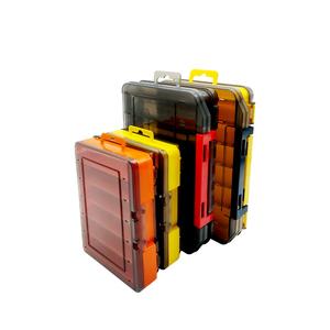 Boîte à pêche portable <span class=keywords><strong>en</strong></span> plastique PP double couche 135*105mm, 12 compartiments, étui de rangement pour leurres de pêche, boîte étanche pour rivière - Product Image 6