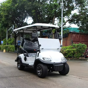 Carritos de Golf RHD de 4 Plazas, Personalizados, de 5 Kw, con Baterías de Plomo-Ácido de 48 V, para Uso en Carretera - Product Image 1