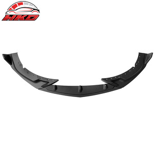 Protector de Parachoques Delantero para Cadillac CT4 2020-2026, Alerón Negro Mate de PP, 3 Piezas, Difusor, Protector de Mentón - Product Image 3