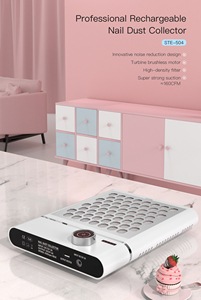 Nuevo Diseño Profesional, Potente Colector de Polvo <span class=keywords><strong>para</strong></span> <span class=keywords><strong>Uñas</strong></span> de Alta Tecnología, Aspiradora de 12V, Material ABS, Portátil <span class=keywords><strong>para</strong></span> Pedicura en Casa - Product Image 4
