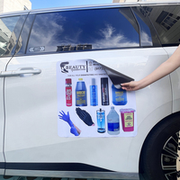 Aimants de voiture personnalisés avec logo imprimé, découpés sur mesure, amovibles, imperméables, grand format, résistants aux UV