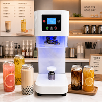Machine à sceller les boîtes de conserve en plastique PET entièrement automatique