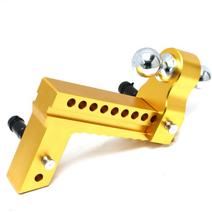 Có thể điều chỉnh hợp kim nhôm 2.5 - 10 inch kéo Trailer Coupler Tow Hitch bóng núi Receiver cho kéo - Product Image 2