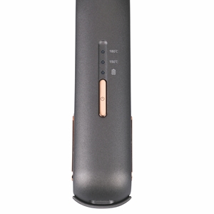 เครื่องหนีบผมไร้สาย 10W สีเทาและสีแชมเปญ - Product Image 2