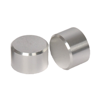 Capuchons de touches et boutons de commutation en acier inoxydable tournés CNC OEM Couvre-clés en métal pour contrôleurs de type perçage et brochage