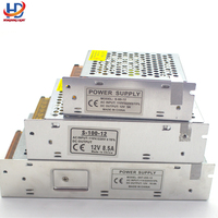 Fuente de Alimentación Conmutada de 12V 24V 25W-1200W, Transformador de Iluminación de CA 110V/220V a CC para Proyectos de Tiras de Luces LED