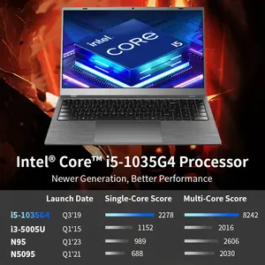Komputer Laptop Game, Kualitas Tinggi Quad Core I5 I7 8GB Ram 256GB 512GB SSD 14 Inci