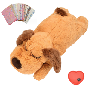 OEM <span class=keywords><strong>Heartbeat</strong></span> cucciolo giocattolo oem peluche battito cardiaco peluche peluche per cani cuccioli sollievo ansia giocattolo per il sonno del gatto aiuto registrabile - Product Image 5