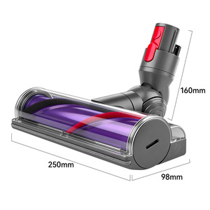 Pièces détachées pour aspirateur Binggoo, tête de <span class=keywords><strong>brosse</strong></span> motorisée, grande <span class=keywords><strong>brosse</strong></span> à rouleaux, électrique/manuelle, réutilisable, compatible V7 V8 V10 V11 - Product Image 1