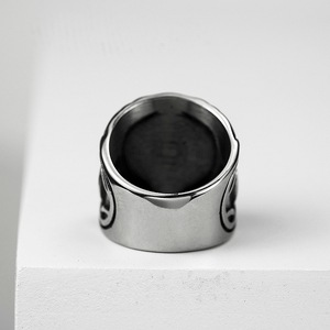yunnique Nordic Viking Snowflake <b>Titanium</b> Steel <b>Ring</b> Men Hip Hop Style Gift Jewelry - Product Image 3