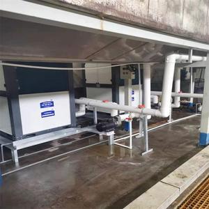 Pompe à chaleur industrielle R-410A 380 V en métal, économie d'énergie pour le chauffage des cuves de placage - Product Image 5