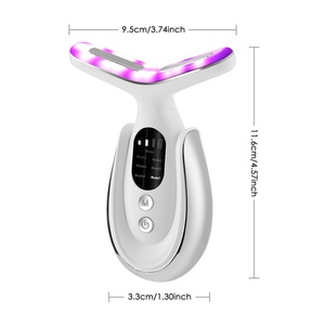 Appareil de beauté pour le visage et le cou, lifting du cou, utilisation à domicile, élimination des rides, raffermissement, 7 en 1, outils de soin de la peau - Product Image 1