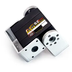 TTL Serial digital engrenagem de metal serial bus servo 15kg duplo eixo programável RC Servo para braços mecânicos e robôs desktop