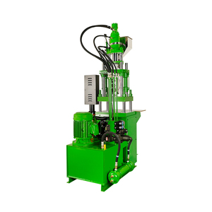 Machine de moulage par injection verticale 45T pour la fabrication de sandales, de couvre-téléphones et de pantoufles en plastique à fleurs artificielles - Product Image 4