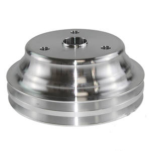 <span class=keywords><strong>Poulie</strong></span> de <span class=keywords><strong>vilebrequin</strong></span> en aluminium adaptée aux moteurs Small Block Chevy 2 Groove LWP Long Water Pump pour <span class=keywords><strong>vilebrequin</strong></span> 350 - Product Image 1