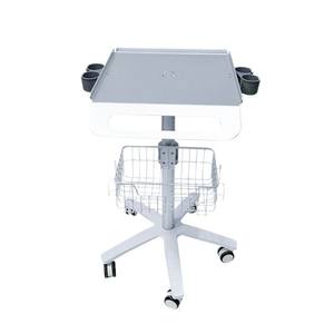 รถเข็นคอมพิวเตอร์ทางการแพทย์ Tianliying รุ่น MT012 แบบยกได้ พร้อมตะกร้าเก็บของ รถเข็นโรงพยาบาล - Product Image 5