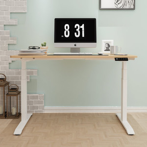 Bureau de travail moderne ergonomique intelligent à hauteur réglable pour <span class=keywords><strong>PC</strong></span>, cadre de bureau assis-debout, vente en gros - Product Image 3